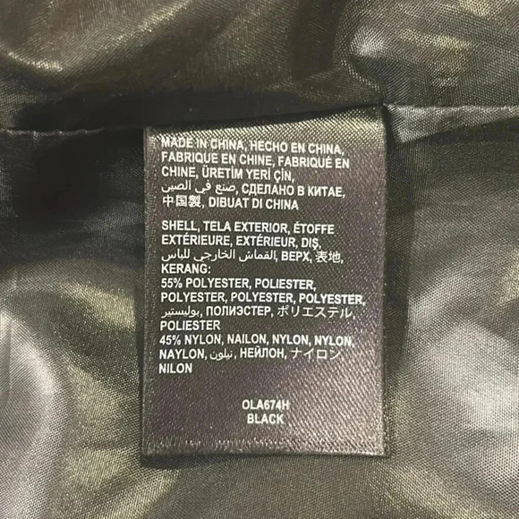 Bebe Quilted Puffer Down Filled Hooded Jacket Women’s Size XS Black - Picture 6 of 11